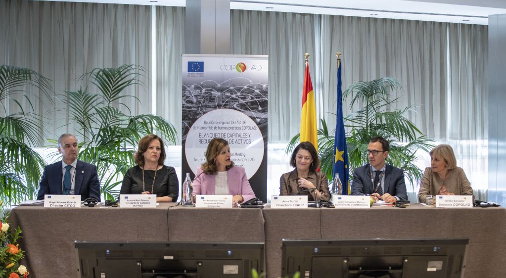 COPOLAD Meeting in Madrid brings together police experts, Prosecutors, Financial Intelligence and Asset Recovery Officers from Latin America, the Caribbean and the EU to combat money laundering and manage asset recovery from illicit drug trafficking